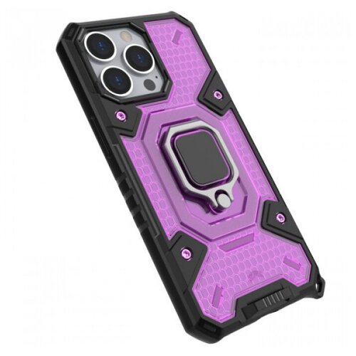 Honeycomb Armor Противоударный чехол с защитой камеры и кольцом для iPhone 12 Pro Max