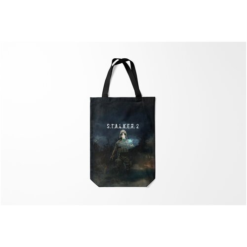 фото Сумка-шоппер / 31х42 см / геймерам / stalker сталкер с.т.а.л.к.е.р. 2 z burnettie