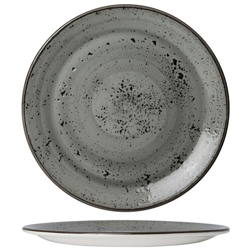 фото Тарелка мелкая «урбан», 30 см., серый, фарфор, 12080565, steelite