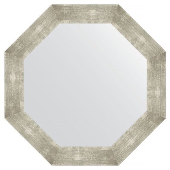 Зеркало в багетной раме Evoform OCTAGON BY 3813 90 mm, алюминий