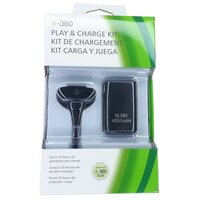 Набор для геймпада ХBOX360 2в1 "Play&Charge Kit" черный