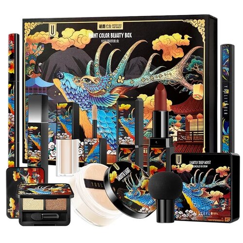 YOULIYOULA Набор для макияжа из 9 предметов Paint Color Beauty Box