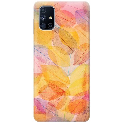 RE: PA Накладка Transparent для Samsung Galaxy M51 с принтом Разноцветные листья re pa накладка transparent для samsung galaxy s20 ultra с принтом разноцветные листья