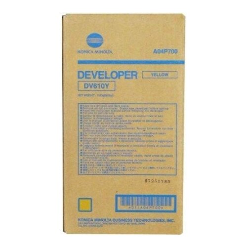 Девелопер Konica Minolta DV-610Y A04P700 17690₽