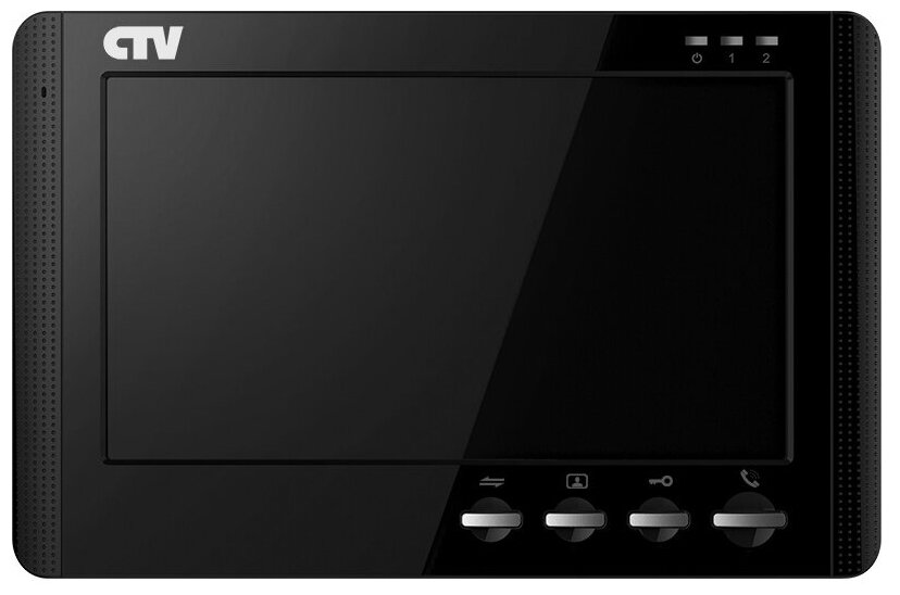 CTV-DP1704MD Комплект цветного видеодомофона для квартиры и дома (Черный) - фотография № 6