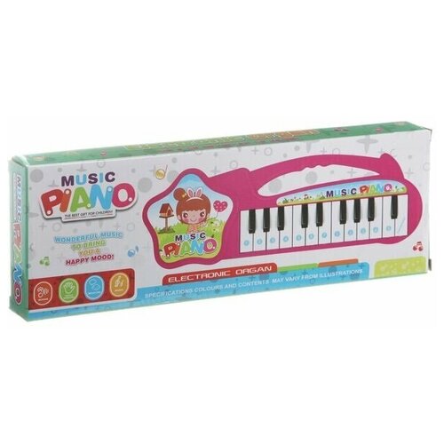 фото Инструмент музыкальный на батарейках электроорган (б74499) yandex market