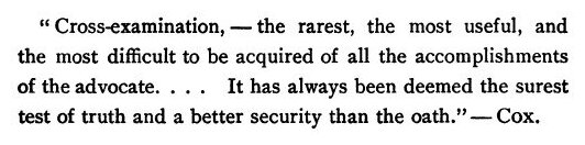 The Art Of Cross-Examination, With The Cross-Examinations Of Important Witnesses ... - фото №7
