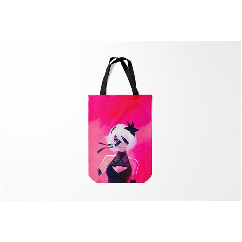 фото Сумка-шоппер / 31х42 см / геймерам / nier automata 2b z burnettie