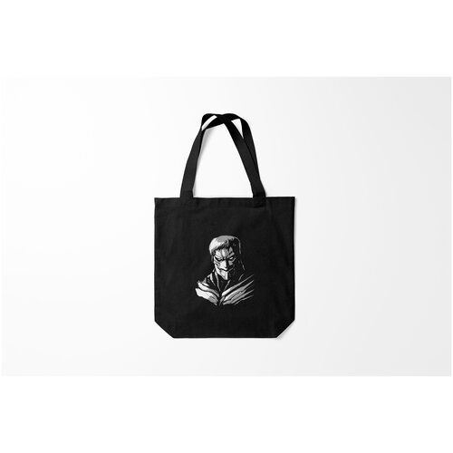 фото Сумка-шоппер / 40х40 см / аниме / атака титанов бронированный титан burnettie