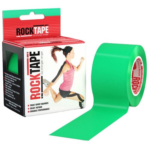 фото Rocktape тейп classic (rct100), 1 шт, цвет: зеленый