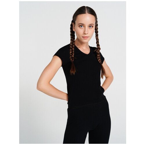 фото Футболка с кор.рукавом твое 70898 размер xs, черный, women