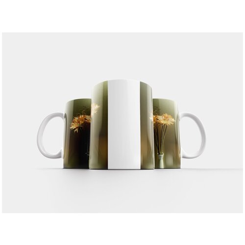 фото Кружка "цветы, ваза, цветочный" 320 мл lotsprints