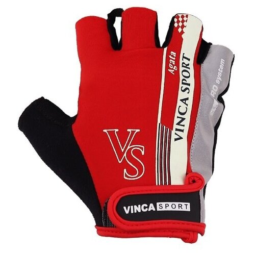 фото Перчатки велосипедные, agata, красные, размер xl vinca sport