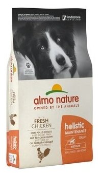 Almo Nature Для Взрослых собак с Курицей (Holistic - M-L - Maintenance Chicken) 734 2 кг 10147