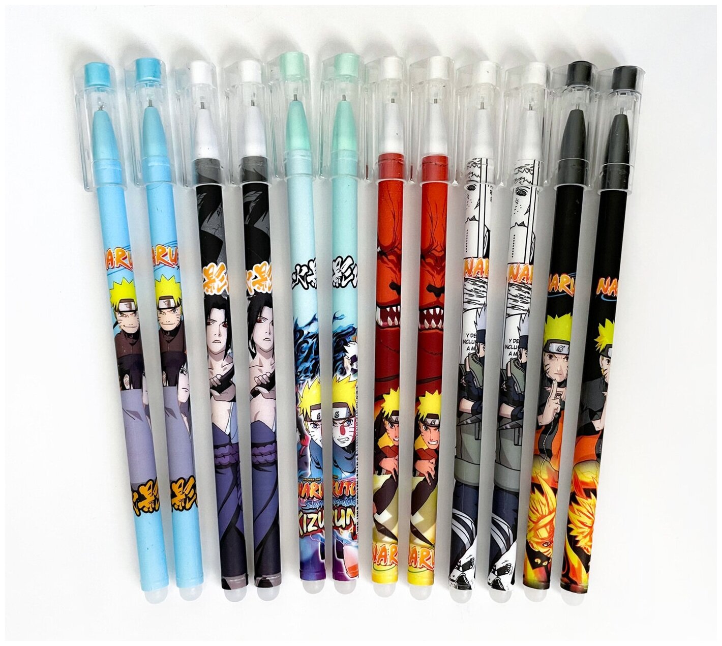 Стирающая ручка "Naruto" / Стирающая ручка, ручка пиши стирай, стирающая гелевая ручка. Ручка гелевая со стираемыми чернилами