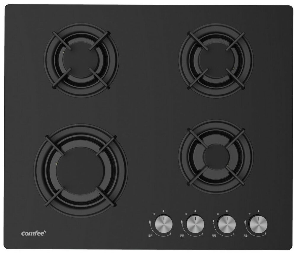 Встраиваемая газовая варочная панель Comfee CGH611GB