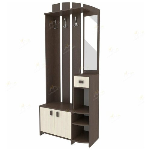 Прихожая Аэлита - 3 фабрика «Мебель Лэнд 24» ШxГxВ 115x40x220