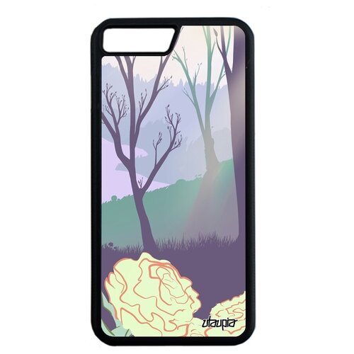 фото Защитный чехол на смартфон // iphone 8 plus // "лесные розы" стиль свет, utaupia, цветной