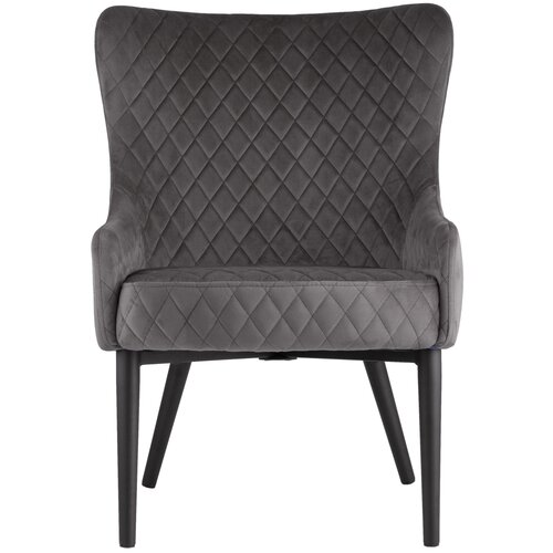 фото Кресло ститч, вельвет серый stool group