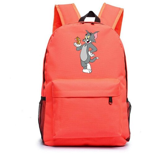 Рюкзак Том и Джерри (Tom and Jerry) оранжевый №3 рюкзак мышонок джерри tom and jerry оранжевый 1