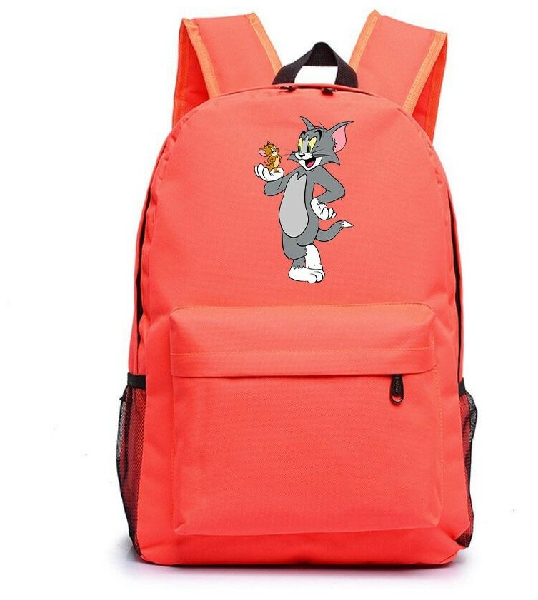 Рюкзак Том и Джерри (Tom and Jerry) оранжевый №3