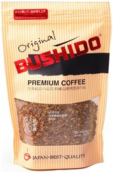 Кофе растворимый Bushido Original, пакет, 75 г