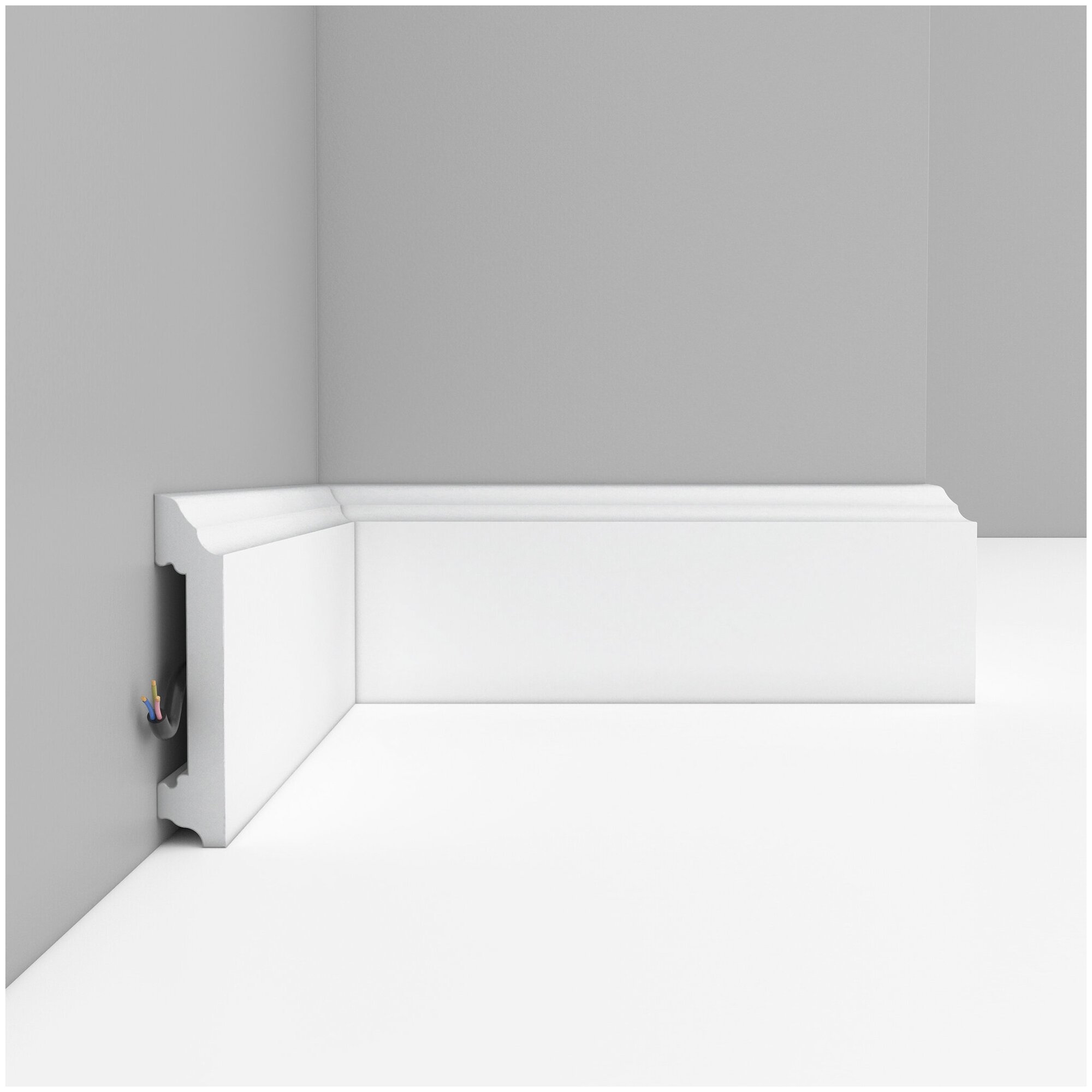 Плинтус Decomaster A025 2000х15х70 мм