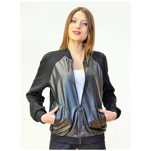 фото Толстовка tandem.fashion арт. 225 размер 46 ( полочка из плащевки ), футер 3-х нитка