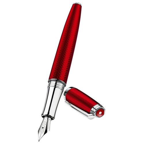 Перьевая ручка Caran d'Ache Leman Rouge Carmin перо F (4799.570)