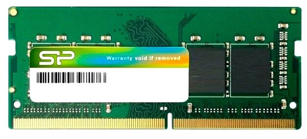 Оперативная память Silicon Power 8Gb DDR4 2666MHz SO-DIMM (SP008GBSFU266B02)