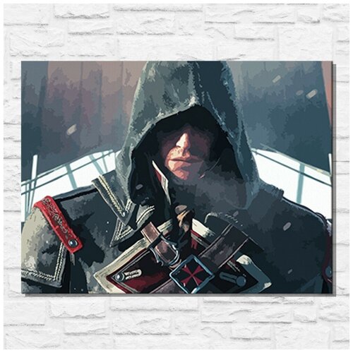 Картина по номерам на холсте игра Assassins Creed Изгой - 11561 Г 30x40