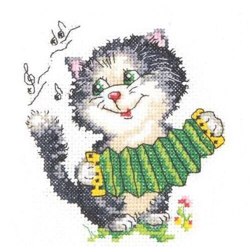 Набор для вышивания Чудесная игла Первый парень, счетный крест, 11 х 12 см