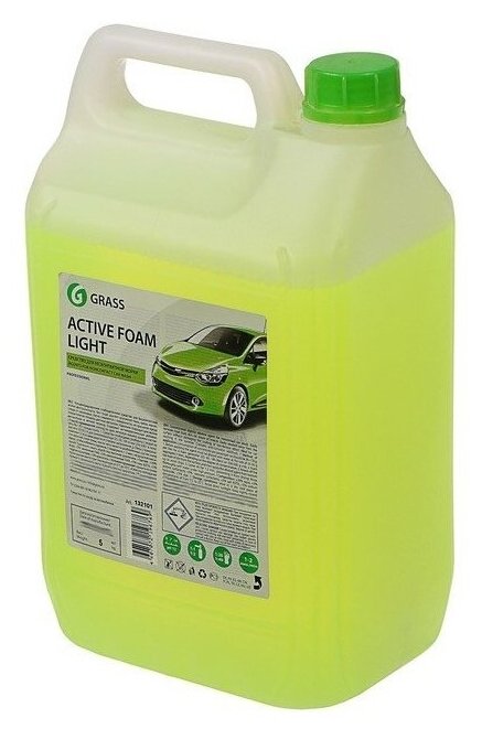 Автошампунь Grass Active Foam Light для б/к мойки 5 л