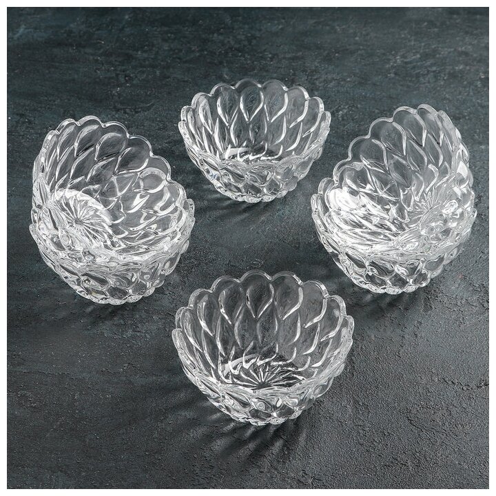 фото Набор салатников Isfahan Glass Florence, 6x6 см, 6 шт