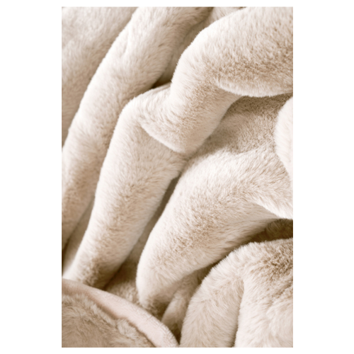 фото Плед из искусственного меха heaven ivory 150x200 см/пушистый плед/теплый плед/уютный плед norrcarpets