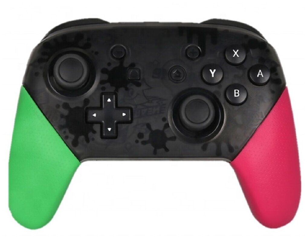 Геймпад беспроводной N-SL для Nintendo Switch Pro, зелено-красный