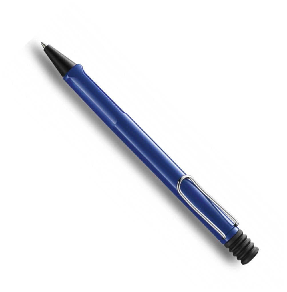 Ручка шариковая автоматическая Lamy 214 safari, Синий, M16