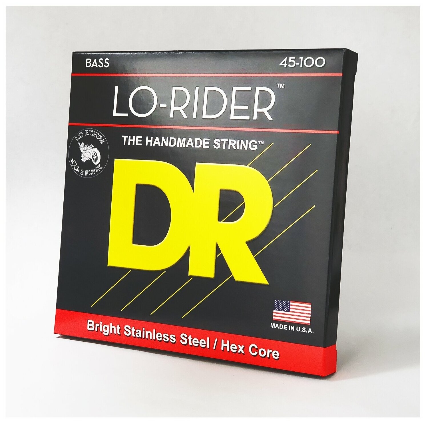 DR Strings MLH-45 LO-RIDER Струны для бас-гитары