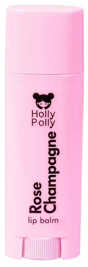 Holly Polly Бальзам для губ Oops!... I did it again! Розовое шампанское, розовый
