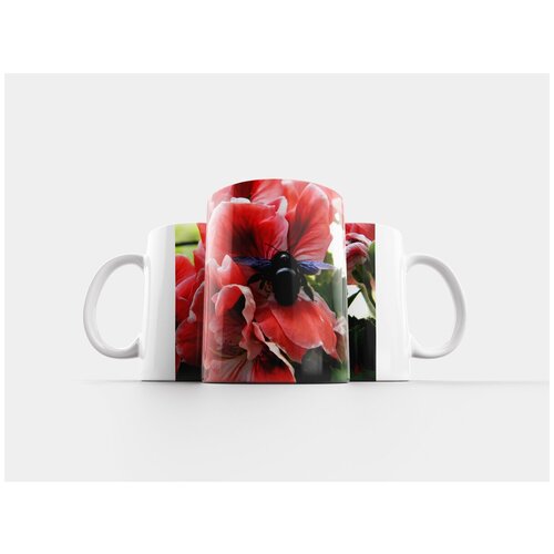 фото Кружка "цветок, насекомое, сад" 320 мл lotsprints