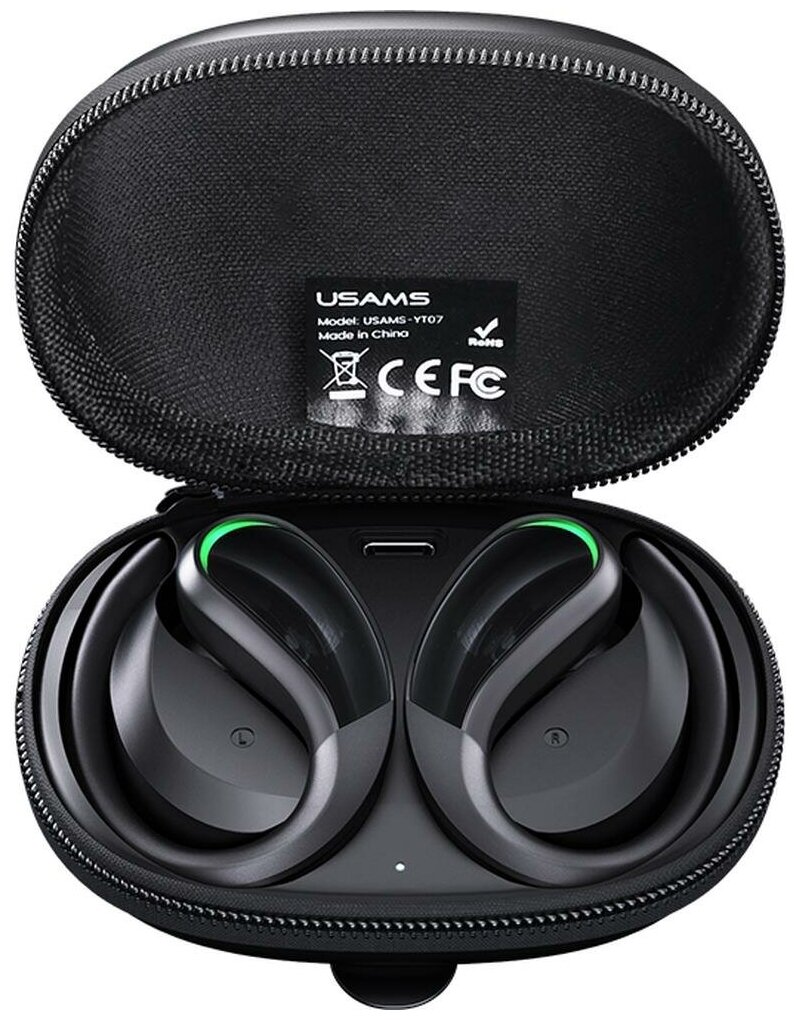 Bluetooth гарнитура Usams YTLYEJ01 Black