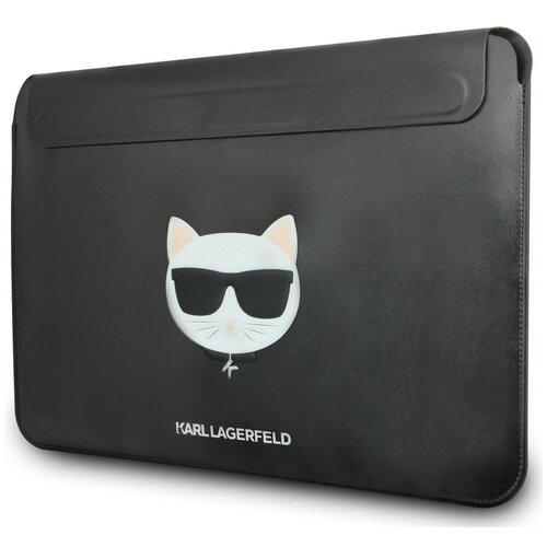 Чехол Karl Lagerfeld Choupette Head Sleeve для ноутбука 13 дюймов, черный