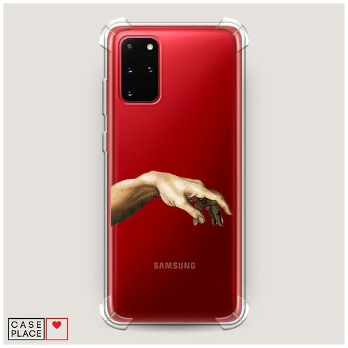 фото Чехол силиконовый противоударный samsung galaxy s20 plus creazione di adamo 1 case place