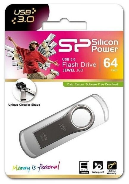 Silicon Power Jewel J80 128Gb - фото №4