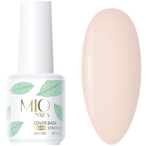 MIO Nails Базовое покрытие Cover Base Strong Luxe, 15, 15 мл, 15 г olari базовое покрытие cover base romantic 15 г