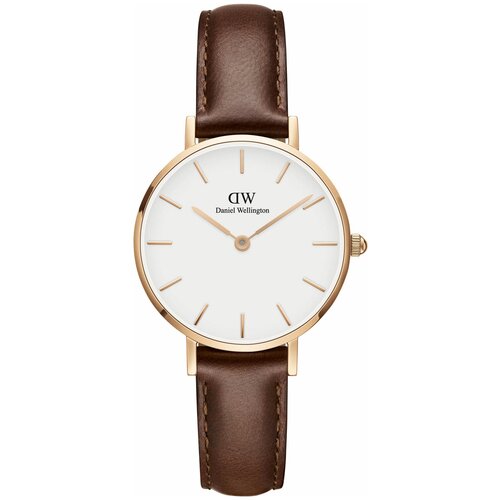 фото Наручные часы daniel wellington petite, коричневый