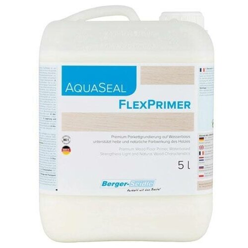 Паркетная химия Berger-Seidle Грунтовочные лаки Berger Aqua-Seal Flex Primer (5)