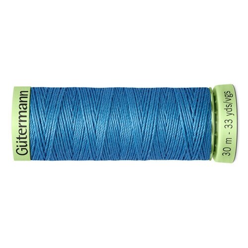 02 Нить Top Stitch для отстрочки, 30м, 100% п/э Гутерманн 744506 (965 дымчато серо-голубой) 5 шт