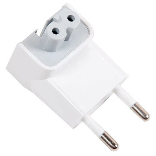 Переходник для блока питания Apple EURO PLUG блок питания для ноутбука apple macbook 18 5v 4 6a 85w magsafe 1 a1150 a1211 a1226 a1260 a1286