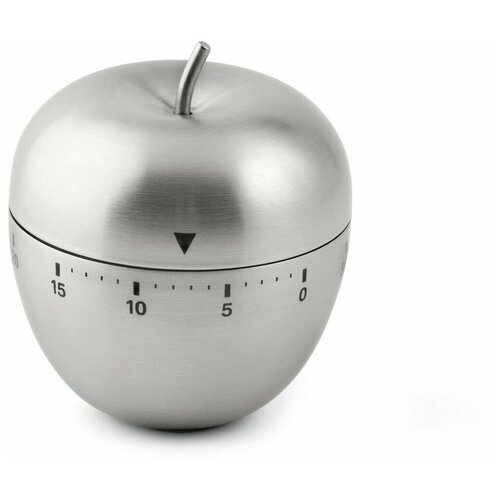 Таймер с сигналом в форме яблока Karl Weis, 18/10, Ø 6 см, H 6 см